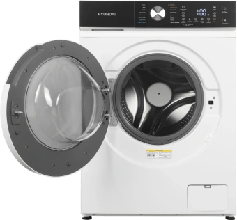 Стиральная машина Hyundai WFD8216 класс: A+++ загр.фронтальная макс.:8кг (с сушкой) белый инвертор - купить недорого с доставкой в интернет-магазине