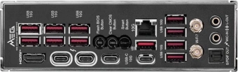 Материнская плата MSI MEG Z890 ACE  Soc-1851 Intel Z890 4xDDR5 ATX AC`97 8ch(7.1) 10Gigabit RAID+HDMI - купить недорого с доставкой в интернет-магазине