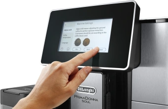 Кофемашина Delonghi Primadonna Soul ECAM610.74.MB 1450Вт черный/серебристый - купить недорого с доставкой в интернет-магазине