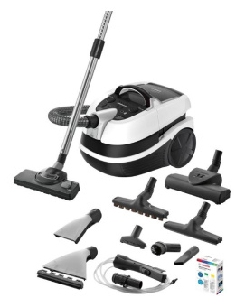 Пылесос моющий Bosch BWD421PRO 2100Вт белый/черный - купить недорого с доставкой в интернет-магазине