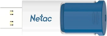 Флеш Диск Netac 32GB U182 NT03U182N-032G-30BL USB3.0 синий/белый - купить недорого с доставкой в интернет-магазине
