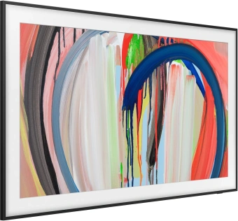 Телевизор QLED Samsung 65" QE65LS03HAUXPY The Frame черный 4K Ultra HD 120Hz DVB-T2 DVB-C DVB-S2 USB WiFi Smart TV - купить недорого с доставкой в интернет-магазине