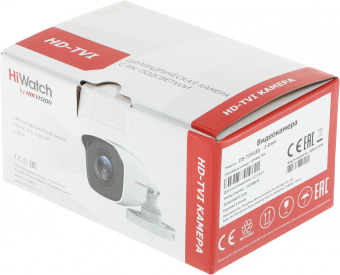 Камера видеонаблюдения аналоговая HiWatch DS-T200 (B) 3.6-3.6мм HD-CVI HD-TVI цв. корп.:белый (DS-T200 (B) (3.6 MM)) - купить недорого с доставкой в интернет-магазине