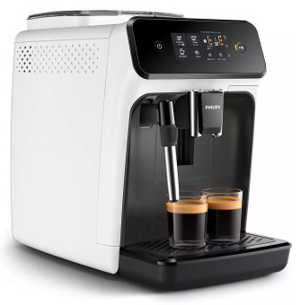 Кофемашина Philips Series 1200 EP1223/00 1500Вт черный/белый - купить недорого с доставкой в интернет-магазине