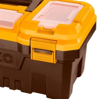 Ящик для инструментов Ingco PBX1701 13л 1отд. желтый/черный - купить недорого с доставкой в интернет-магазине