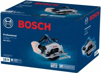 Циркулярная пила (дисковая) Bosch GKS 185-LI (ручная) D диска.:165мм (06016C1221) - купить недорого с доставкой в интернет-магазине