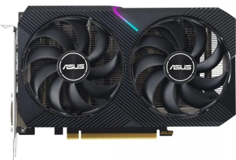 Видеокарта Asus PCI-E 4.0 DUAL-RTX3050-O8G-V2 NVIDIA GeForce RTX 3050 8Gb 128bit GDDR6 1822/14000 DVIx1 HDMIx1 DPx1 HDCP Ret - купить недорого с доставкой в интернет-магазине