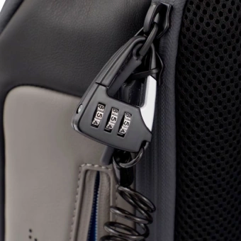 Рюкзак мужской Piquadro Urban CA4818UB00/NGR черный/серый натур.кожа - купить недорого с доставкой в интернет-магазине