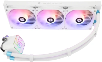 Система водяного охлаждения Thermalright Aqua Elite 360 V3 ARGB Soc-AM5/AM4/1151/1200/2066/1700 белый 4-pin 25.6dB Al Ret (A-ELITE-WH-360-ARGB-V3) - купить недорого с доставкой в интернет-магазине
