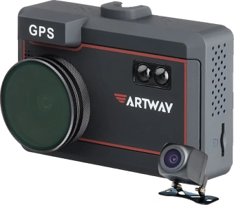 Видеорегистратор с радар-детектором Artway Combo MD-209 GPS черный - купить недорого с доставкой в интернет-магазине
