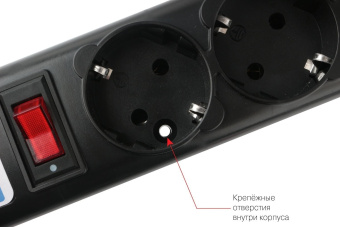 Сетевой фильтр Powercube SPG5-С2 1.9м (5 розеток) черный (коробка) - купить недорого с доставкой в интернет-магазине