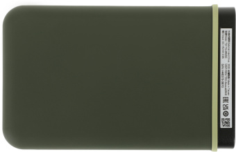 Жесткий диск Transcend USB3.0 1TB TS1TSJ25M3G StoreJet 25M3 (5400rpm) 2.5" зеленый - купить недорого с доставкой в интернет-магазине