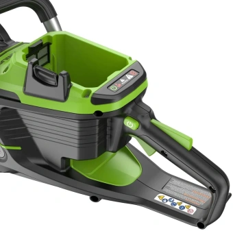 Цепная пила Greenworks GD40CS18 аккум. 3600Вт 4.89л.с. дл.шины:18" (45cm) (2009607) - купить недорого с доставкой в интернет-магазине