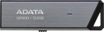 Флеш Диск A-Data 512GB Type-C UE800 AELI-UE800-512G-CSG USB3.2 серебристый - купить недорого с доставкой в интернет-магазине
