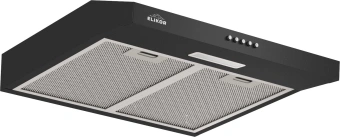 Вытяжка козырьковая Elikor Eco ONE 50 BK черный управление: кнопочное - купить недорого с доставкой в интернет-магазине