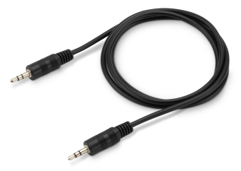 Кабель соединительный аудио Buro BAAC002-1 Jack 3.5 (m)/Jack 3.5 (m) 1м. черный - купить недорого с доставкой в интернет-магазине