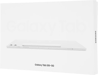 Планшет Samsung Galaxy Tab S10+ BSM-X826B 9300+ (3.4) 8C RAM12Gb ROM512Gb 12.4" AMOLED 2X 2800x1752 5G eSIM Android 14 серебристый 13Mpix 12Mpix BT WiFi microSD 1Tb 10090mAh - купить недорого с доставкой в интернет-магазине