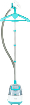 Отпариватель напольный Kitfort КТ-957 1500Вт белый/бирюзовый - купить недорого с доставкой в интернет-магазине