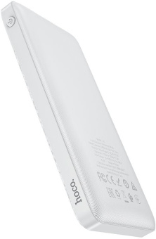 Мобильный аккумулятор Hoco J72 Easy travel 10000mAh 2A 2xUSB-A белый (J72 EASY TRAVEL WHITE) - купить недорого с доставкой в интернет-магазине