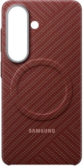 Чехол Samsung для Samsung Galaxy S26 Carbon Magnet Case коралловый (EF-KS942SREGRU) - купить недорого с доставкой в интернет-магазине
