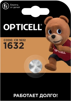 Батарея Opticell Specialty CR1632 блистер - купить недорого с доставкой в интернет-магазине
