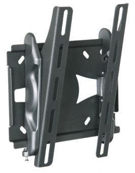 Кронштейн для телевизора Holder LCDS-5010 черный металлик 20"-40" макс.45кг настенный наклон - купить недорого с доставкой в интернет-магазине