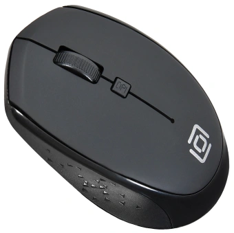 Мышь Оклик 488MW черный оптическая 1600dpi беспров. USB для ноутбука 4but (1196560) - купить недорого с доставкой в интернет-магазине