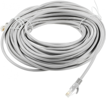 Патч-корд Premier PP12-20M 1000Гбит/с UTP 4 пары cat.5E CCA molded 20м серый RJ-45 (m)-RJ-45 (m) - купить недорого с доставкой в интернет-магазине