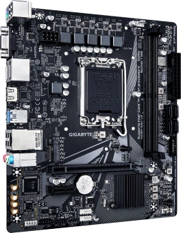 Материнская плата Gigabyte H610M S2H V2 Soc-1700 Intel H610 2xDDR5 mATX AC`97 8ch(7.1) GbLAN+VGA+HDMI+DP - купить недорого с доставкой в интернет-магазине