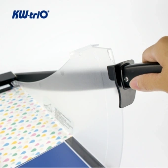 Резак сабельный Kw-Trio 3023 A4/20лист./310мм/ручн.прижим/защитный экран - купить недорого с доставкой в интернет-магазине