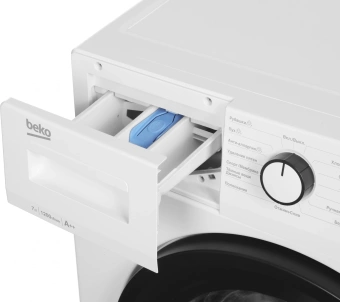Стиральная машина Beko WSRE7612XAWI класс: A загр.фронтальная макс.:7кг белый инвертор - купить недорого с доставкой в интернет-магазине