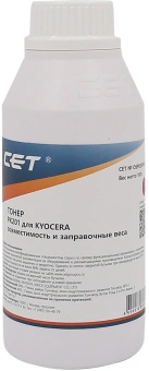 Тонер Cet PK201 OSP0201M-100 пурпурный бутылка 100гр. для принтера Kyocera Ecosys P6030cdn/M6026cdn - купить недорого с доставкой в интернет-магазине