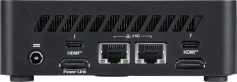 Неттоп MSI Cubi NUC AI 1UMG-060BRU Core Ultra 7 155H (1.4) Arc graphics без ОС 2x2.5GbitEth WiFi BT 120W черный (936-B20911-060) - купить недорого с доставкой в интернет-магазине