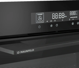 Духовой шкаф Электрический Maunfeld AEOD76106B черный - купить недорого с доставкой в интернет-магазине
