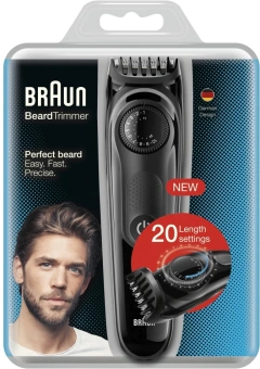 Триммер Braun BT3000 черный (насадок в компл:1шт) - купить недорого с доставкой в интернет-магазине