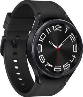Смарт-часы Samsung Galaxy Watch 6 Classic LTE 43мм 1.3" Super AMOLED корп.черный рем.черный (SM-R955FZKACAU) - купить недорого с доставкой в интернет-магазине