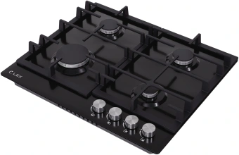Газовая варочная поверхность Lex Hi-tech Gve 641 Bl Matt Edition черный - купить недорого с доставкой в интернет-магазине