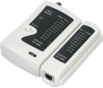 Тестер кабельный Cabeus CT-BNC-RJ45 белый/черный - купить недорого с доставкой в интернет-магазине