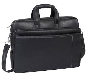 Сумка для ноутбука 16" Riva 8940 (PU) черный - купить недорого с доставкой в интернет-магазине