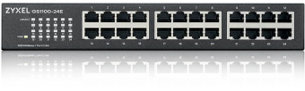 Коммутатор Zyxel GS1100-24E-EU0103F (L2) 24x1Гбит/с неуправляемый - купить недорого с доставкой в интернет-магазине
