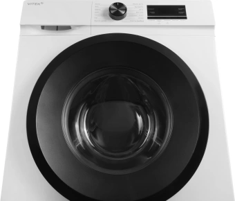 Стиральная машина Vitek VT-WSE6001 класс: A+++ загр.фронтальная макс.:6кг белый инвертор - купить недорого с доставкой в интернет-магазине