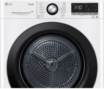 Сушильная машина LG DC90V3V6W.ABWPCOM кл.энер.:A++ макс.загр.:9кг белый - купить недорого с доставкой в интернет-магазине