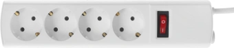 Сетевой фильтр Юнивольт 00-00000449 3м (4 розетки) белый (коробка) - купить недорого с доставкой в интернет-магазине