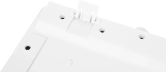 Клавиатура Оклик 420MRL белый USB slim Multimedia LED (1091227) кабель 1.5м - купить недорого с доставкой в интернет-магазине