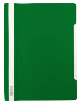 Папка-скоросшиватель Бюрократ Люкс -PSL20GRN A4 прозрач.верх.лист пластик зеленый 0.14/0.18 - купить недорого с доставкой в интернет-магазине