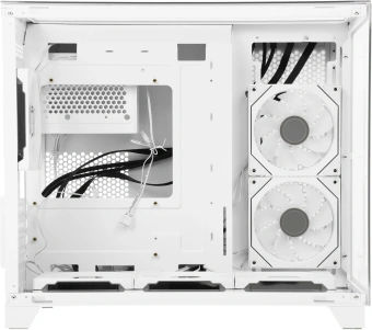 Корпус Formula Crystal Z9ML Floe белый без БП mATX 4x120mm 2xUSB3.0 1xUSB3.1 audio bott PSU - купить недорого с доставкой в интернет-магазине