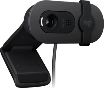 Камера Web Logitech HD Webcam Brio 90 черный 2Mpix (1920x1080) USB-A с микрофоном (960-001581) - купить недорого с доставкой в интернет-магазине