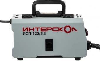 Сварочный аппарат Интерскол ИСП-120/5,3 инвертор MMA/TL/vrd 4кВт - купить недорого с доставкой в интернет-магазине