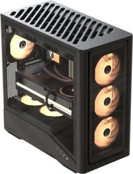 Корпус Formula Air Power G9 Duo черный без БП ATX 5x120mm 3x140mm 2xUSB3.0 1xUSB3.1 audio bott PSU - купить недорого с доставкой в интернет-магазине