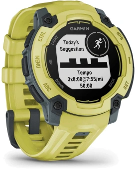 Смарт-часы Garmin Instinct E 1.4" AMOLED корп.оливковый рем.оливковый (010-02933-01) - купить недорого с доставкой в интернет-магазине